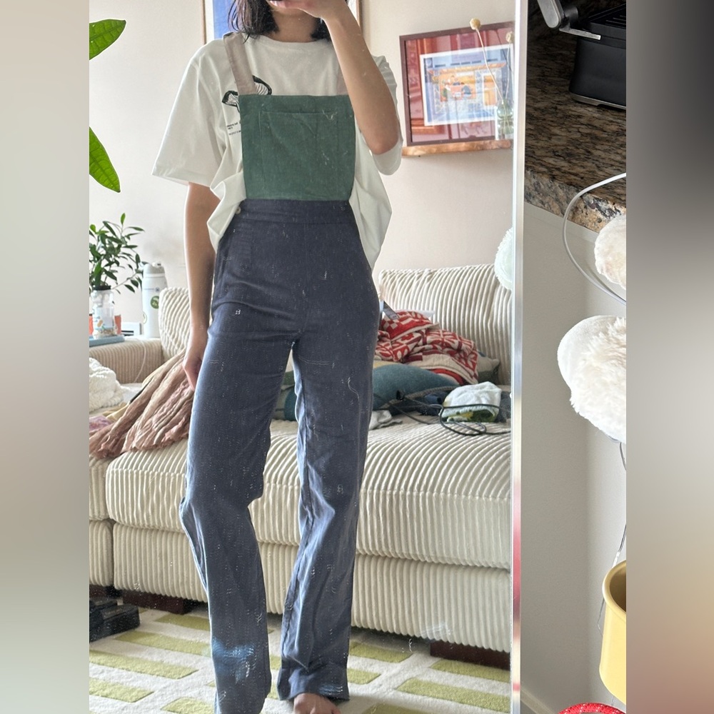 Maria de la orden mushroom jumpsuit tri color